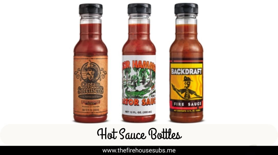 Firehouse Subs Hot Sauce Bottles