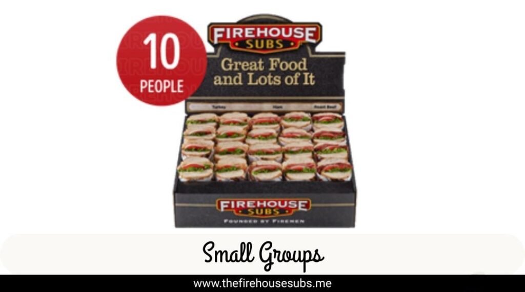 Firehouse Subs Small Groups